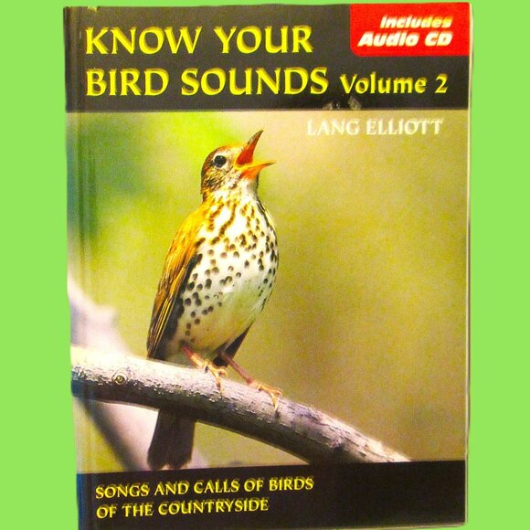 NWOT Know Your Bird Sounds Book Volume 2  Lang Elliott Audio CD Vol 2 - Picture 1 of 14